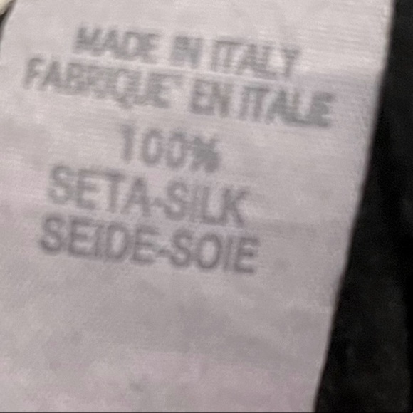 Black Silk Top - Picture 6 of 8